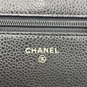 Chanel Wallet on Chain (WOC) in Black - immagine 8