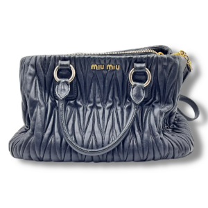 Miu Miu Matelassè Black