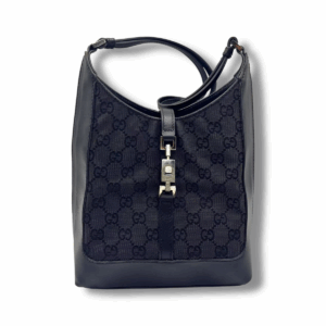 Gucci Jackie Monogram Black Bucket