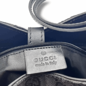 Gucci Jackie Monogram Black Bucket - immagine 8