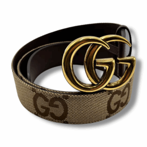 Gucci Monogram Canvas Belt
