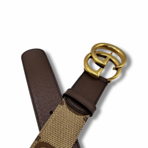 Gucci Monogram Canvas Belt - immagine 3