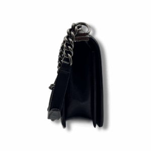 Chanel Boy Bag Large in Black - Image 6