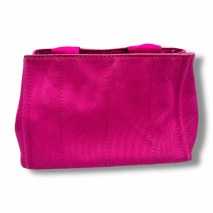 Prada Pink Canvas Logo Mini Tote Bag - Image 6