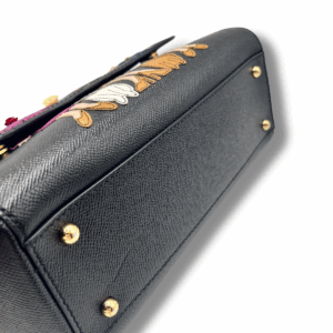 Dolce & Gabbana ‘Famiglia’ Appliqué Medium Sicily Bag - immagine 5