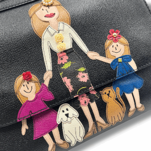 Dolce & Gabbana ‘Famiglia’ Appliqué Medium Sicily Bag - immagine 4