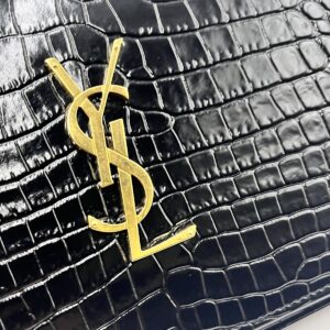 Saint Laurent Kate Croco Stamp - immagine 5