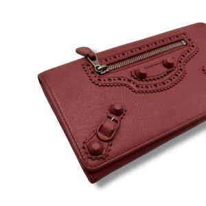 Balenciaga Red Giant Stud Envelope Clutch - immagine 4