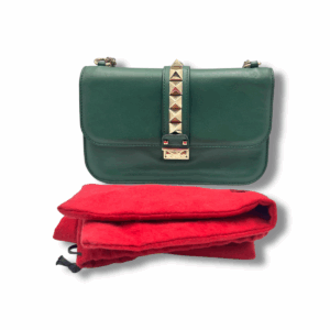 Valentino Green Studed Purse - immagine 8