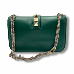 Valentino Green Studed Purse - immagine 3