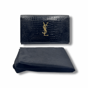 Saint Laurent Kate Croco Stamp - Image 7