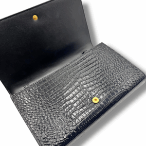 Saint Laurent Kate Croco Stamp - Image 6