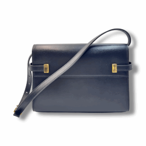 Saint Laurent Manhattan Small Leather Shoulder Bag – Black - Image 3