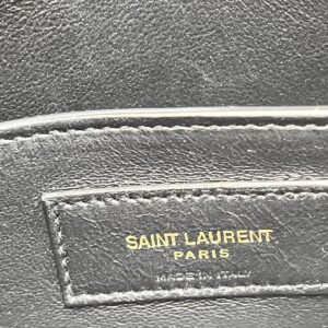 Saint Laurent Manhattan Small Leather Shoulder Bag – Black - Image 9